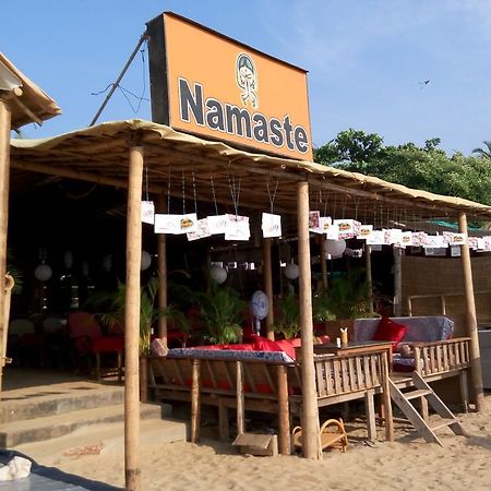 Namaste Beach Huts Hotel Patnem Beach Exterior foto