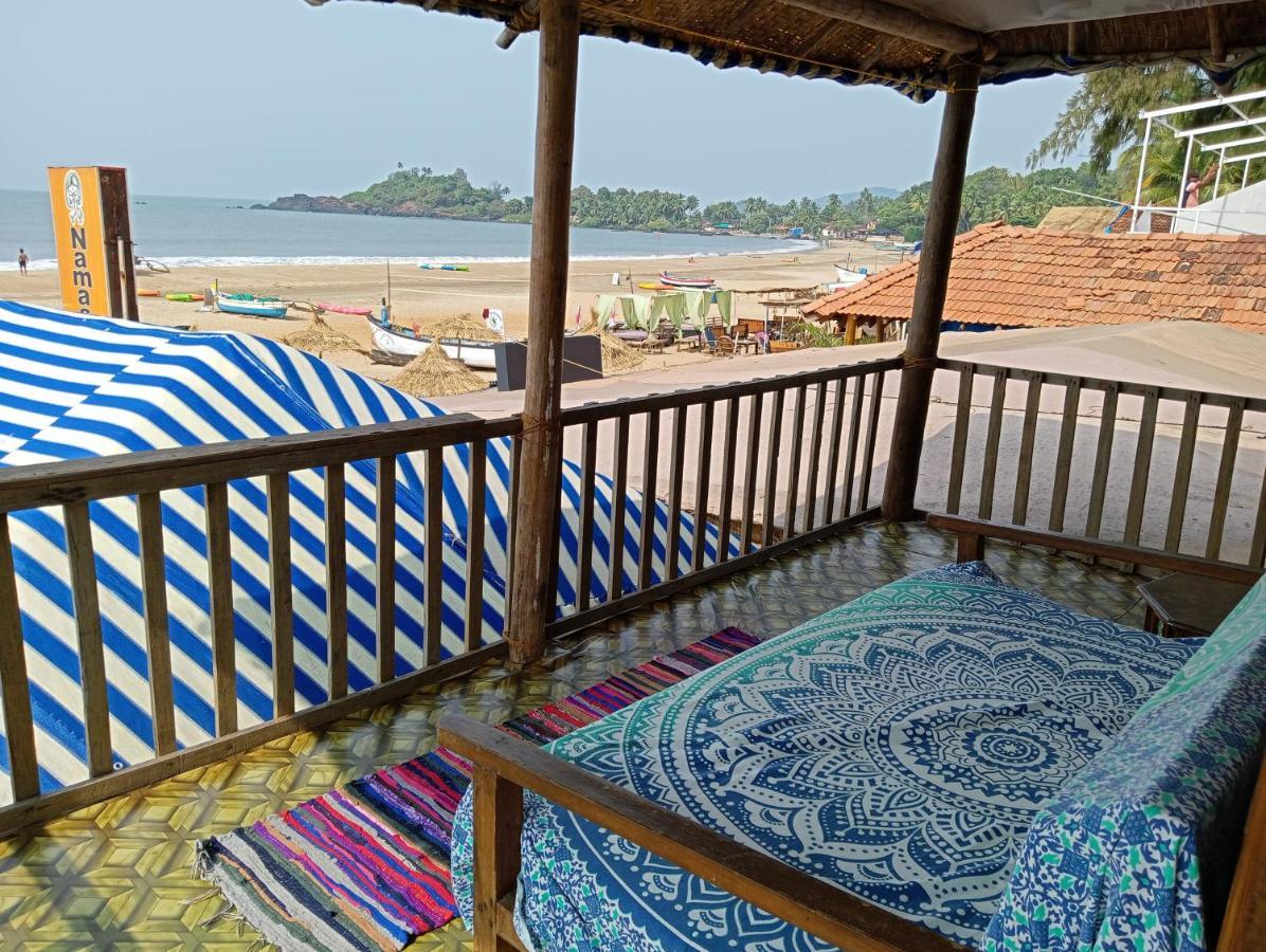 Namaste Beach Huts Hotel Patnem Beach Exterior foto