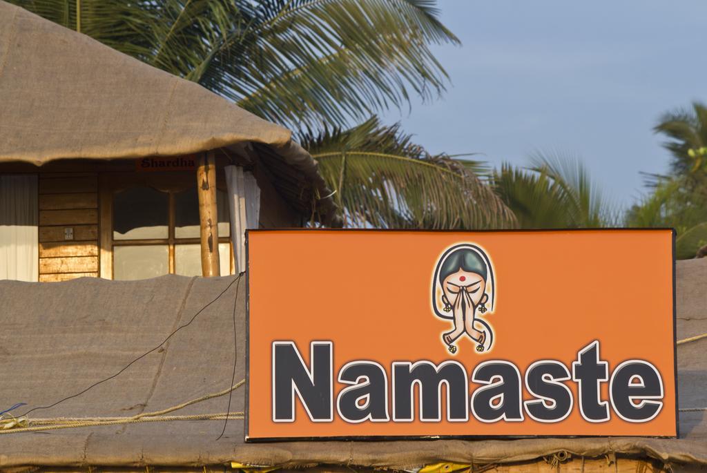 Namaste Beach Huts Hotel Patnem Beach Exterior foto