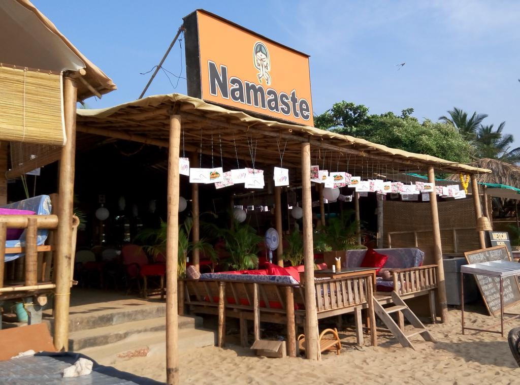 Namaste Beach Huts Hotel Patnem Beach Exterior foto