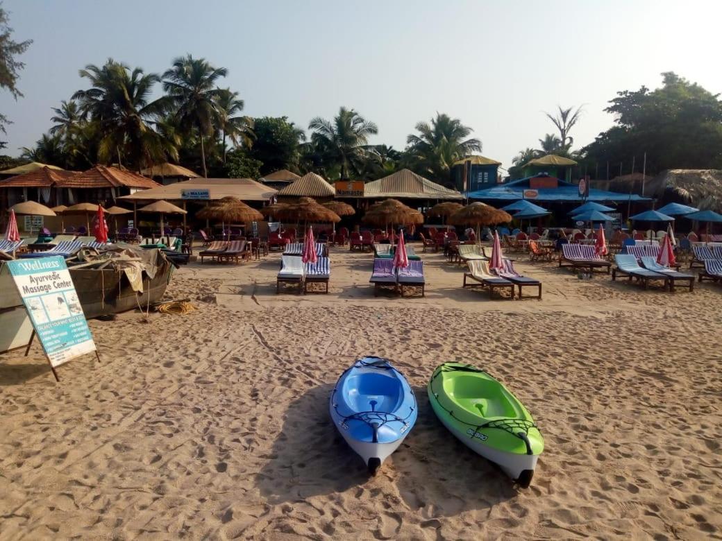 Namaste Beach Huts Hotel Patnem Beach Exterior foto