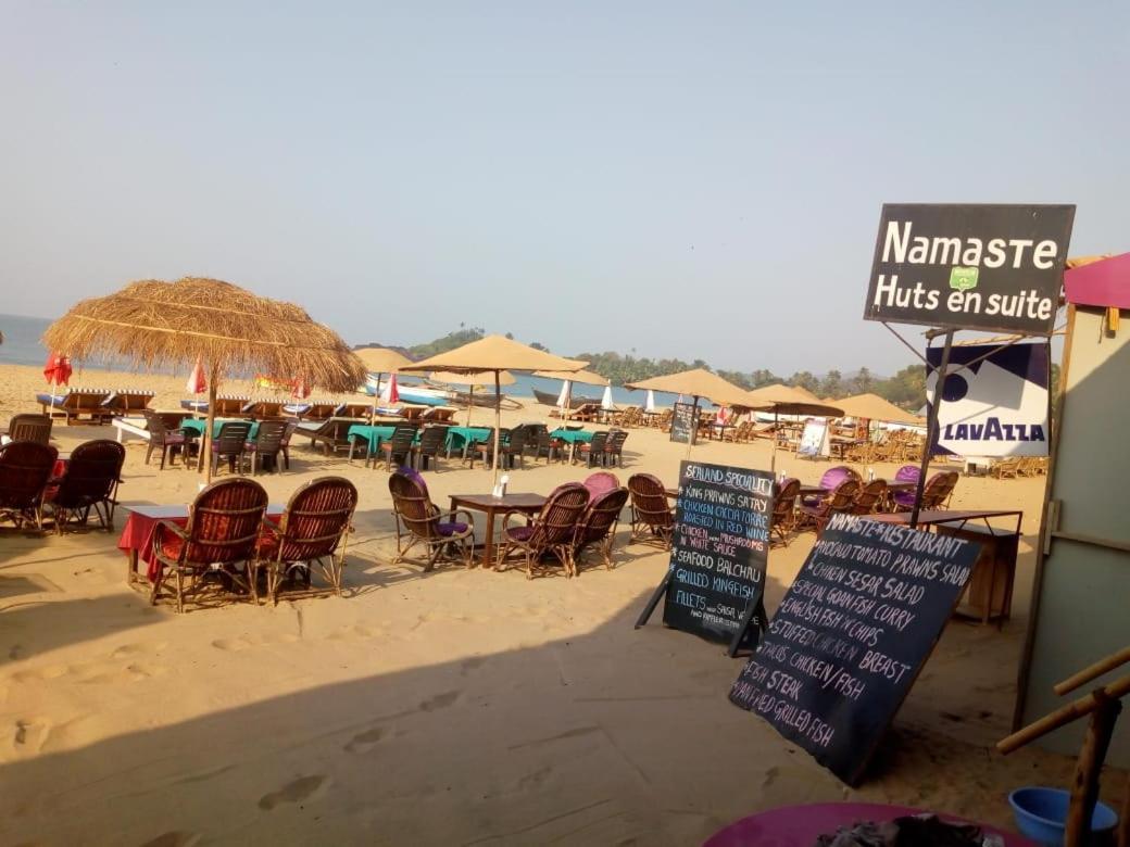 Namaste Beach Huts Hotel Patnem Beach Exterior foto